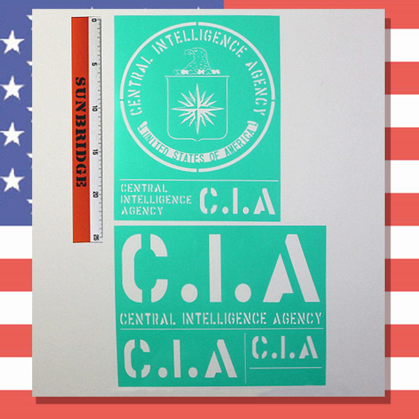 アメリカ雑貨屋サンブリッヂ　ステンシルアート　CIA