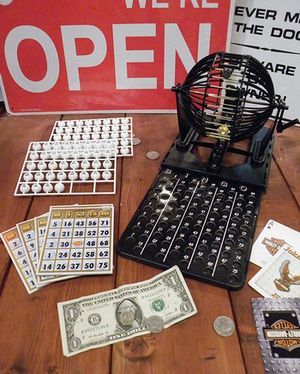 ビンゴ　ネオ　BINGO NEO　パーティー　抽選　宴会　ゲーム　賞品　景品　グッズ　アメリカ　雑貨屋　SUNBRIDGE　サンブリッヂ