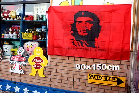 チェゲバラ　フラッグ　旗　タペストリー　革命家　アルゼンチン　アメリカンフラッグ　アメリカ雑貨 通販 アメリカ雑貨屋