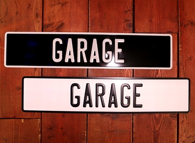 ガレージ看板/ストリートサイン/小屋看板★GARAGE