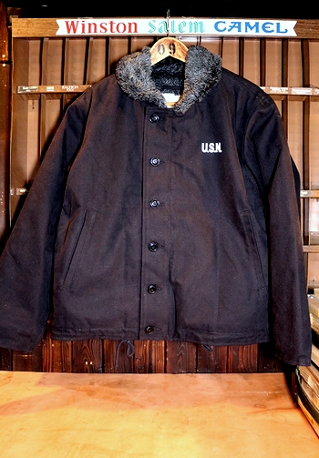【実物】40s N-1 USNAVY デッキジャケット サイズ38雰囲気系