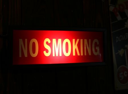 喫煙所　ライト　ノースモーキング　壁掛ライト　タバコライト　アメリカ雑貨　通販 アメリカン雑貨　サンブリッヂ