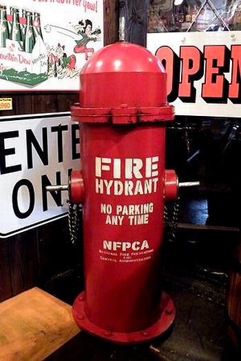★ステンシルアート３６★消火栓・消防署セット　N.Y.FIRE HYDRANT