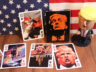 トランプ大統領　カードゲーム グッズ　ドナルドトランプ 人形 アメリカ雑貨屋 　 サンブリッヂ アメリカン雑貨通販