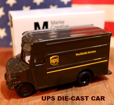 UPSミニカー　ダイキャストカー UPS　アメリカ雑貨屋　サンブリッヂ ホットウィール 通販