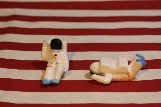 アメリカ雑貨屋サンブリッヂ　宇宙飛行士箸置き　4個セット　箸置き　アストロノーツ