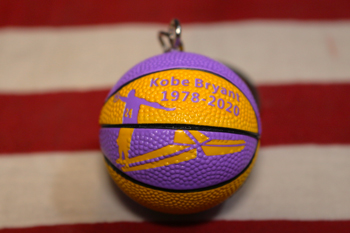アメリカ雑貨屋サンブリッヂ　NBA　キーホルダー　バスケットボール　キーリング　コービーブライアント