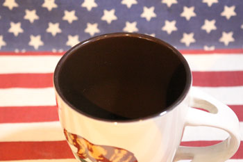 アメリカ雑貨屋サンブリッヂ　マグカップ　カリフォルニアベア　スープ　スプーン付き　箱付き　陶器